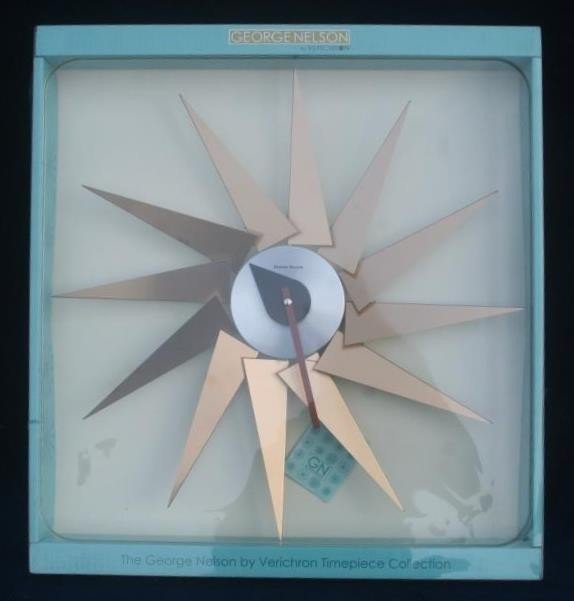 George Nelson Turbine Wall Clock