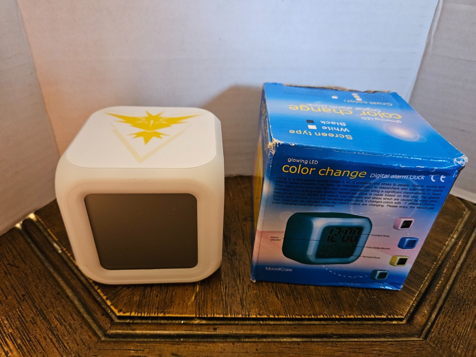 Glowing LED Color Change Digital Alarm Clock