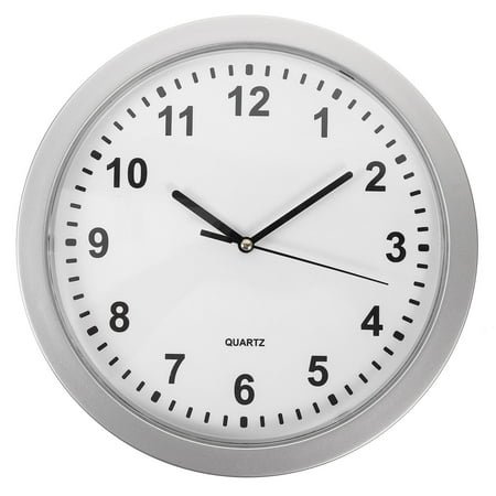 GOOHOCHY Stash Wall Clock Clock Safe Secret Jewelry Compartment Silver