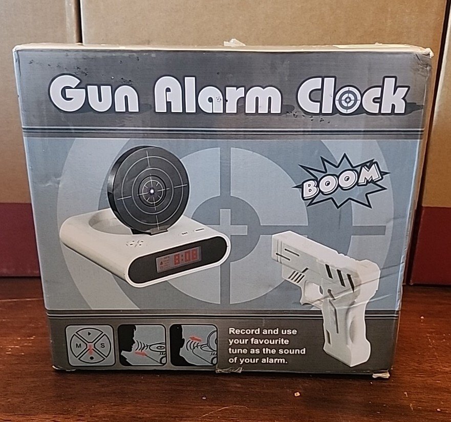Gun Alarm Clock/Target Alarm Clock (A17M)