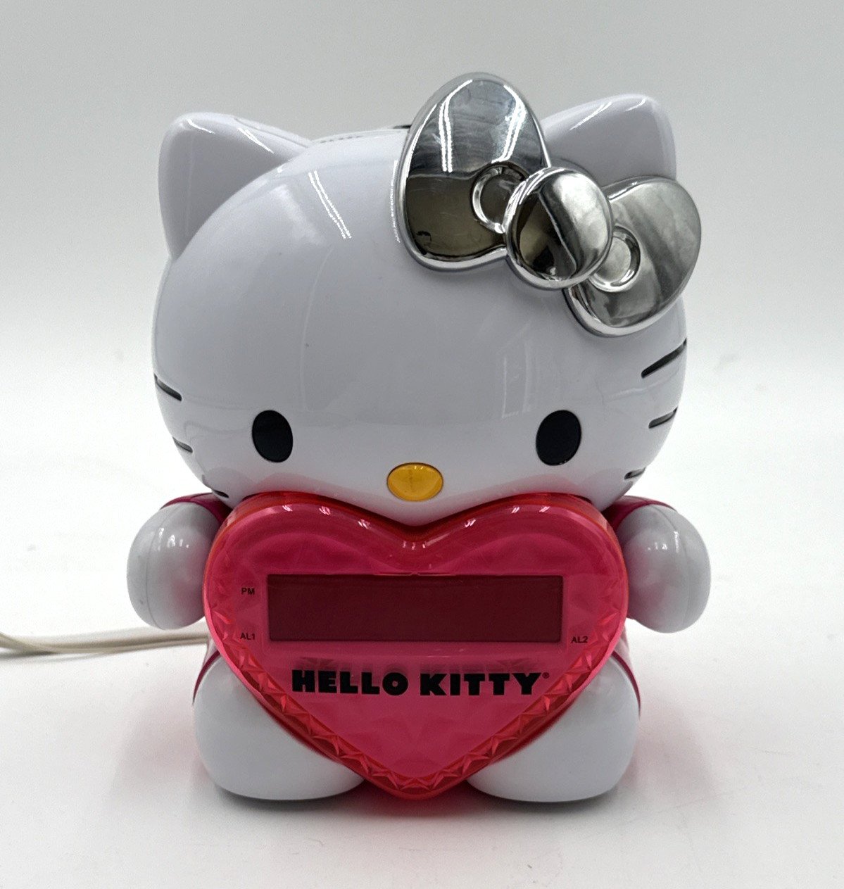 Hello Kitty Projector Alarm Clock AM / FM Radio KT2064P - Tested & Works Great!