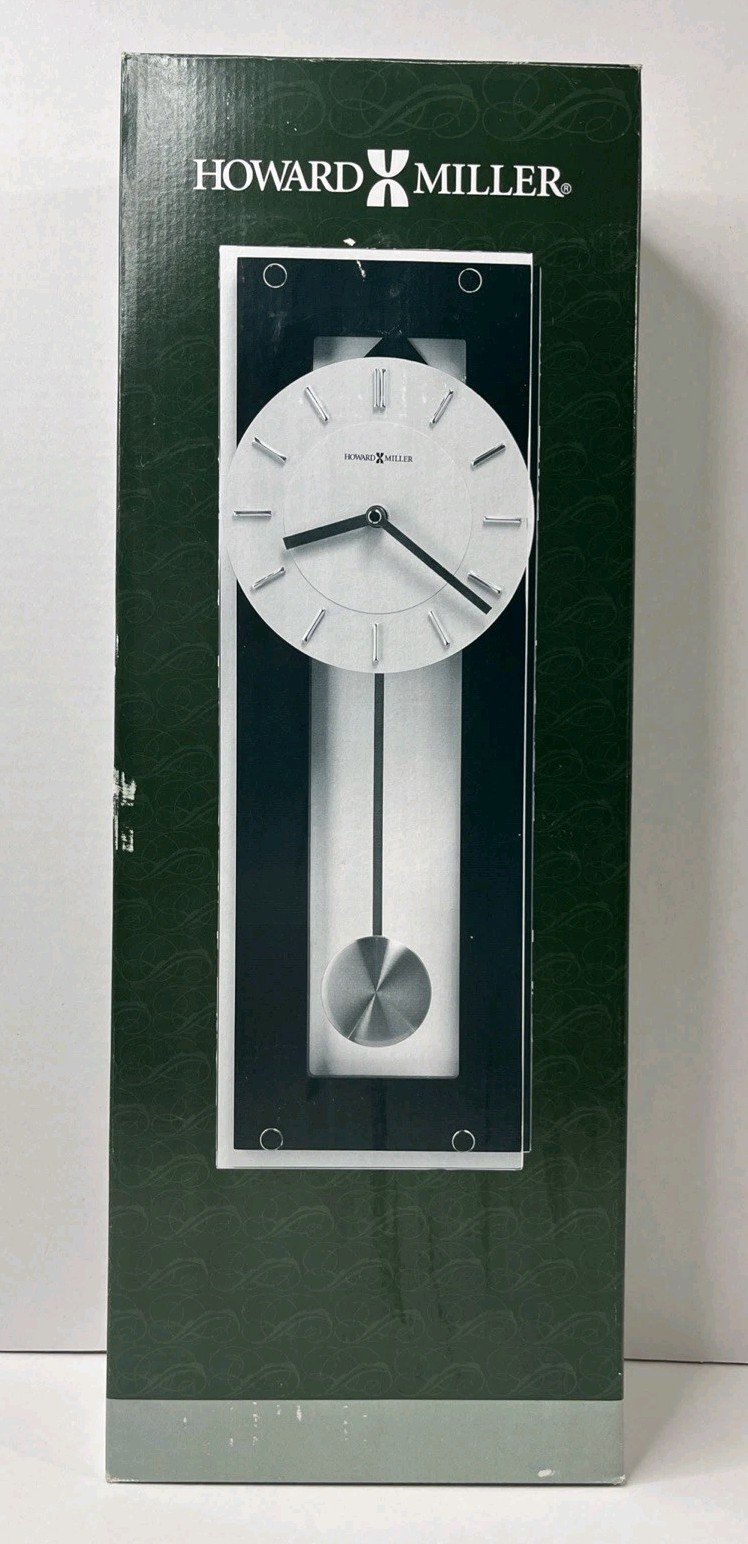 Howard Miller - Emmett Contemporary Pendulum Quartz Wall Clock - 625-514 [Read]