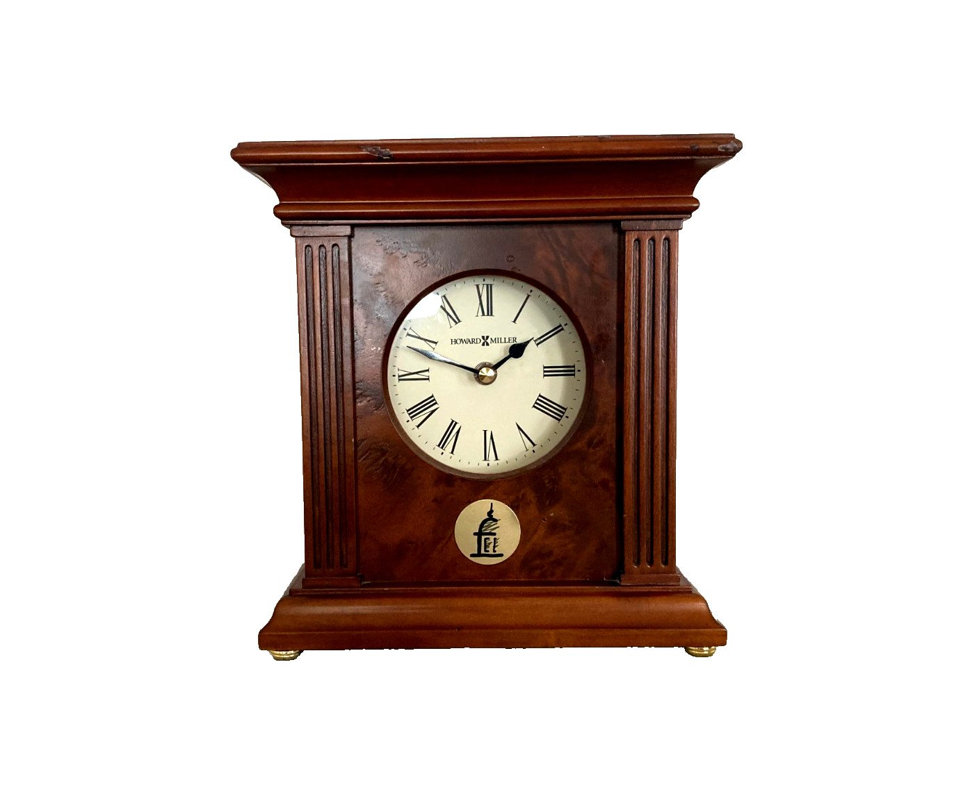 HOWARD MILLER 9" MANTEL CLOCK - "ANDOVER" Model 635-171 - Tested