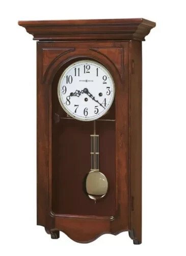 Howard Miller Clock Jennelle Model # 620-445 Excellent Condition with key