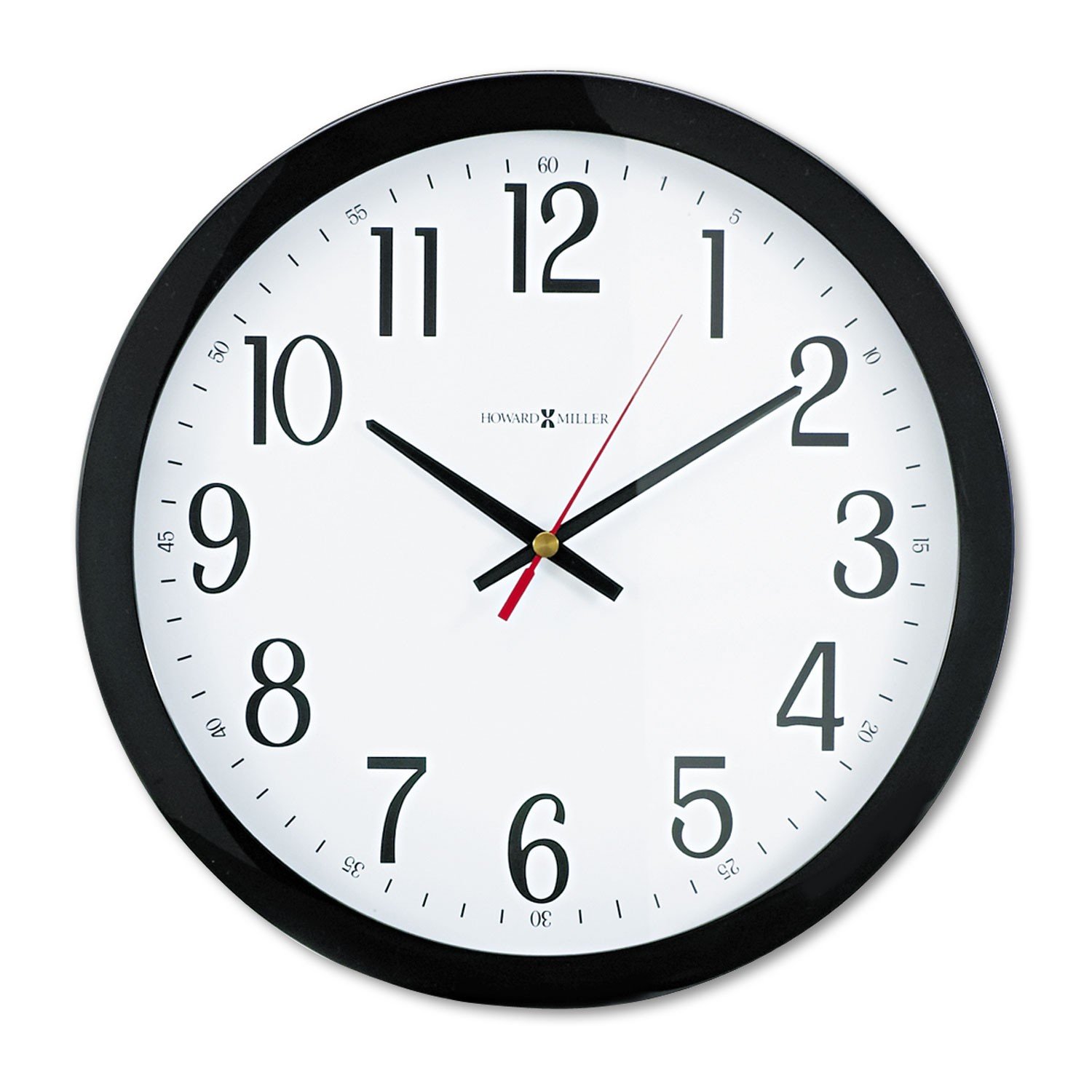 Howard Miller Gallery Wall Clock 16 " Black 625166 photo Howard Miller Gallery Wall Clock 16 " Black 625166 photo