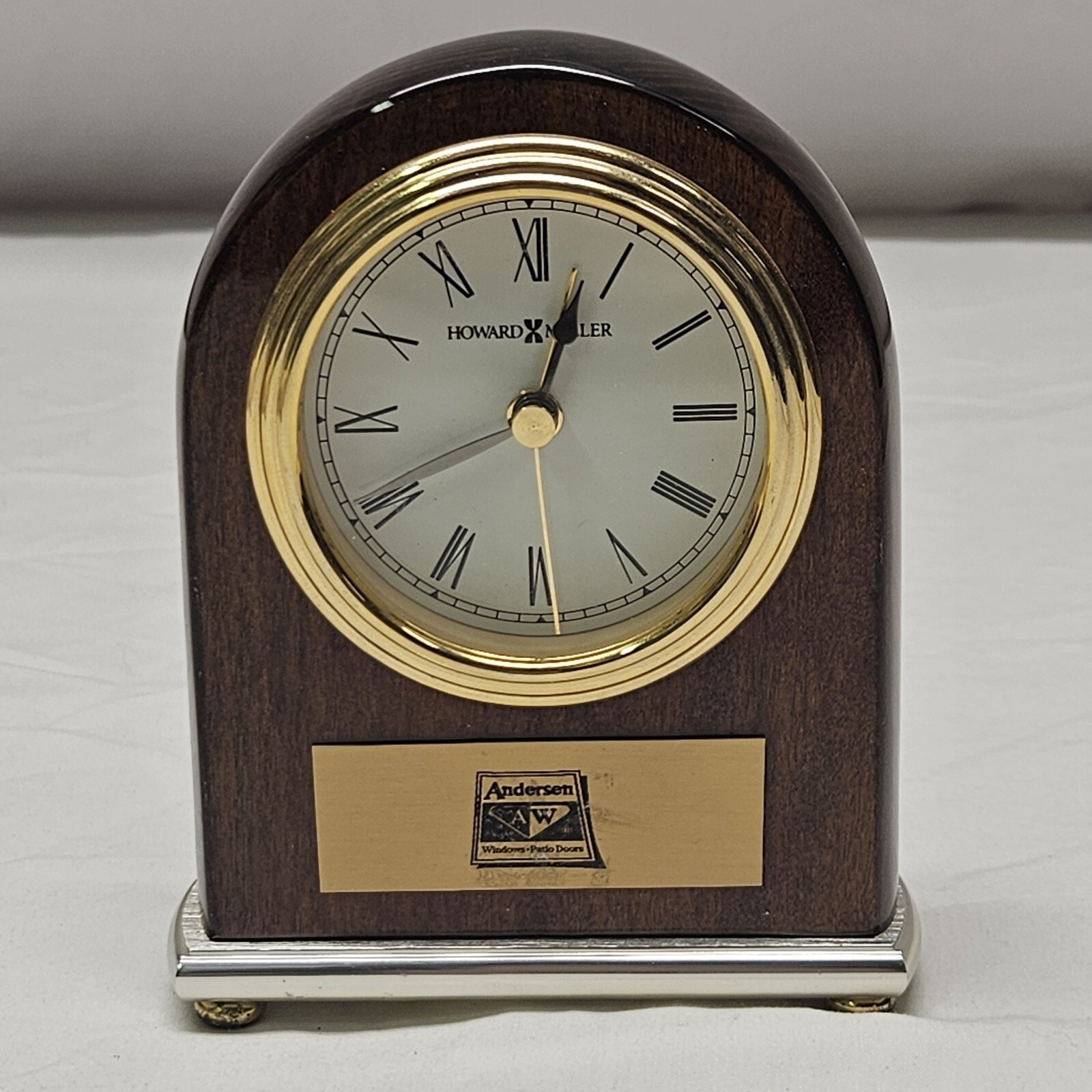 Howard Miller Rose Arch Table Alarm Clock Model 613487 "Anderson Windows&Patio"