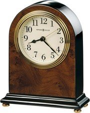 Howard Miller Soda Springs Tabletop Clock II, Cream Analog Display Brown