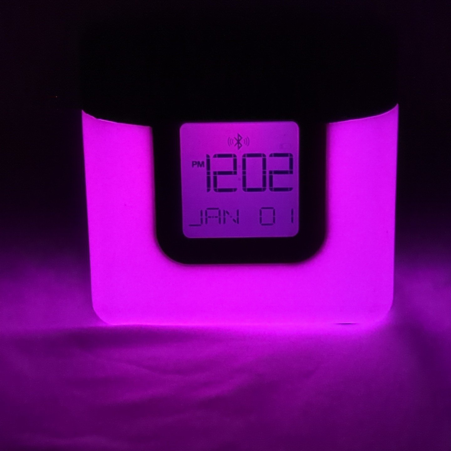 iHome Bluetooth Color Changing Dual Alarm Clock FM Radio USB Charging Work Great