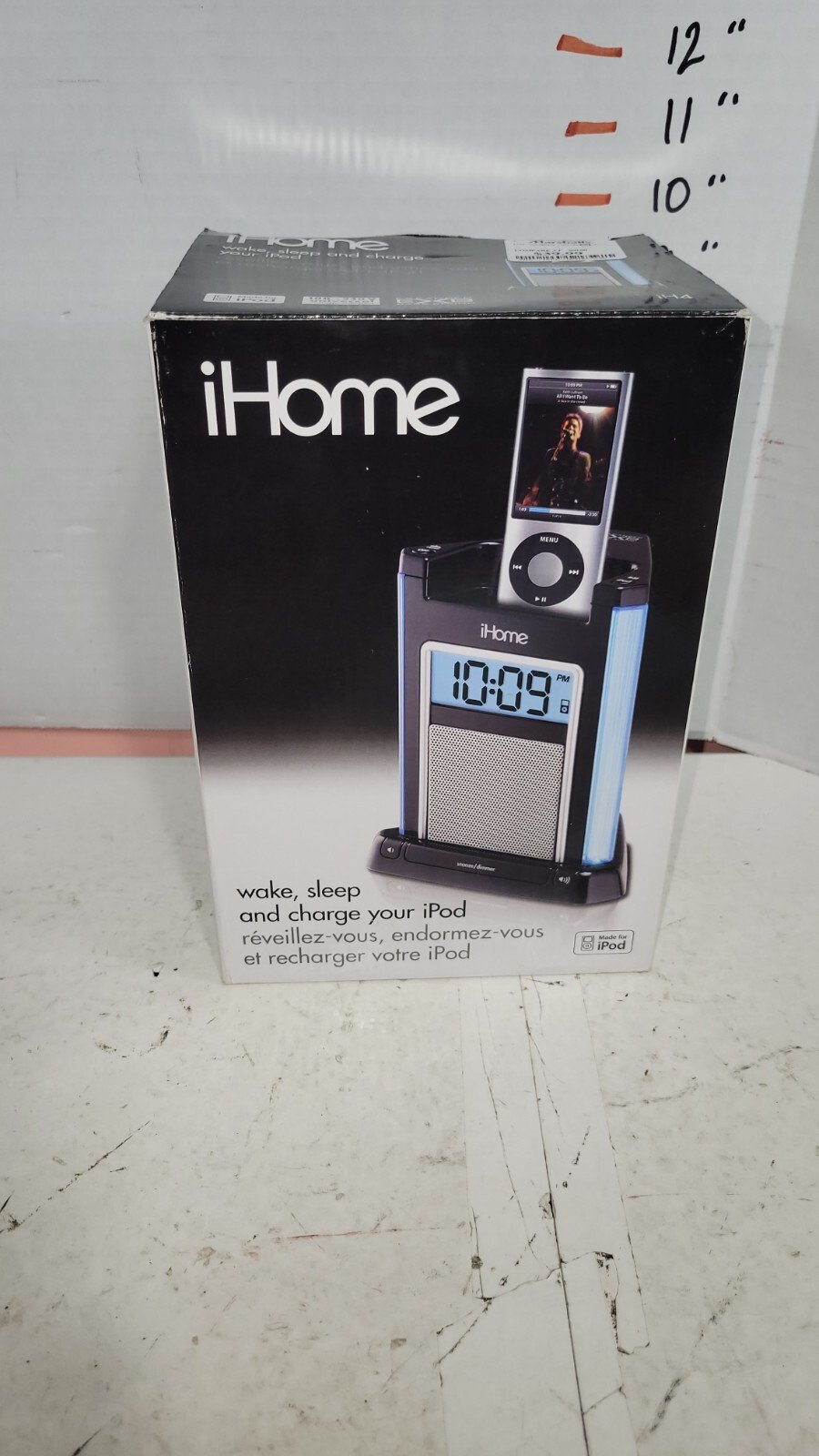 iHome iH4B Alarm Clock iPodDock/Speaker