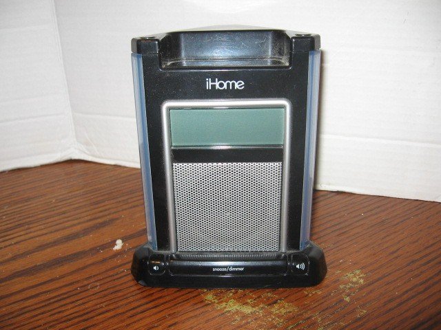 iHome iH4B Alarm Clock Speaker System with Dock iPod/iPhone b5