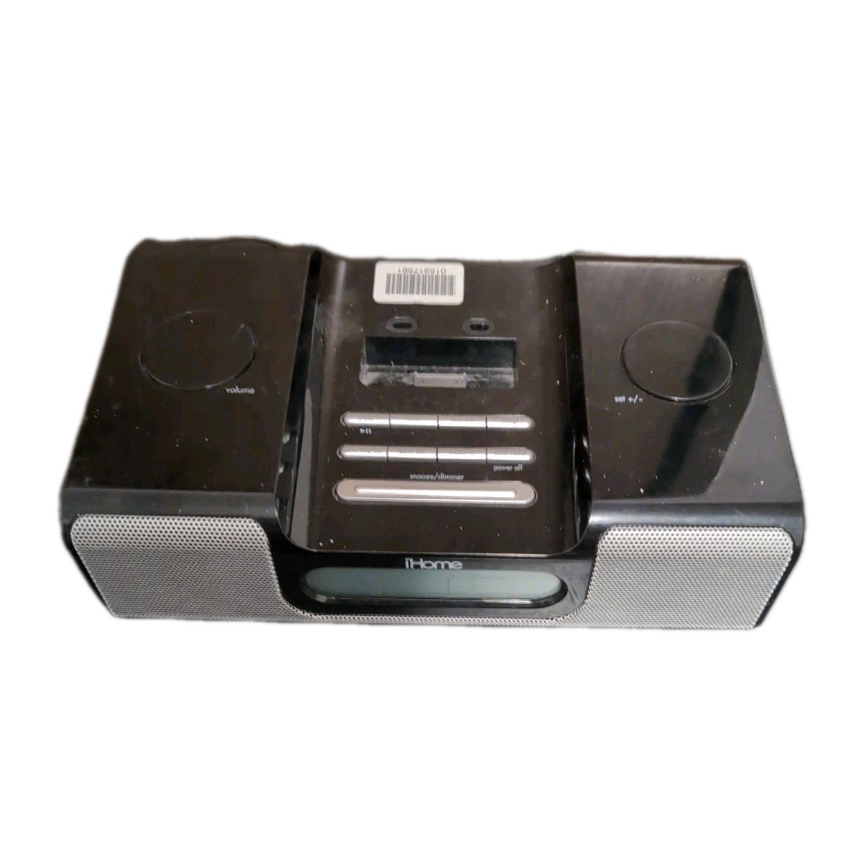 iHome iH5B Radio Clock Speaker iPod Not Included. Has Remote