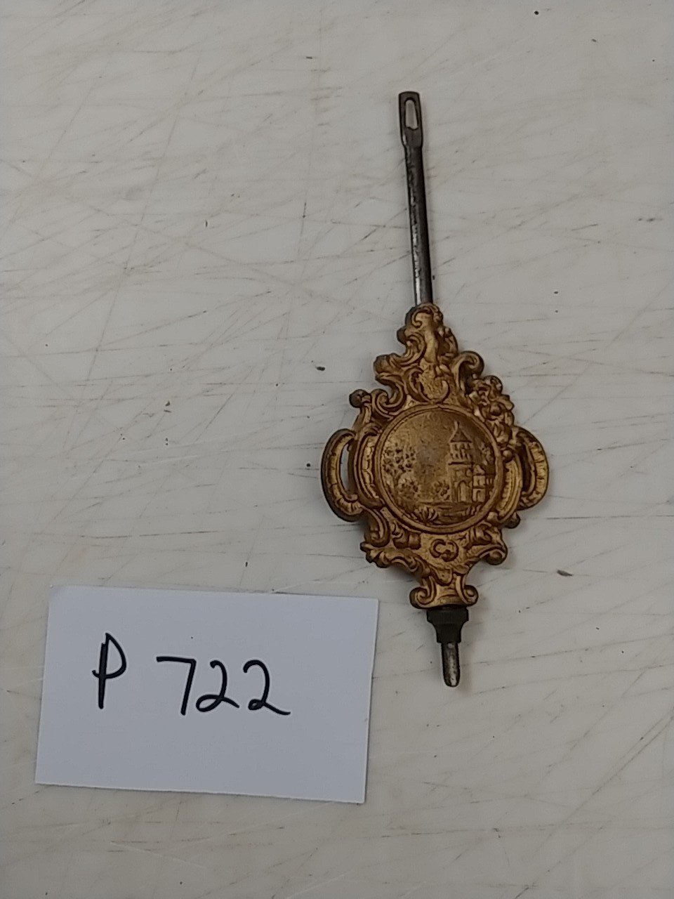 INGRAHAM SCHOOLHOUSE REGULATOR WALL CLOCK PENDULUM