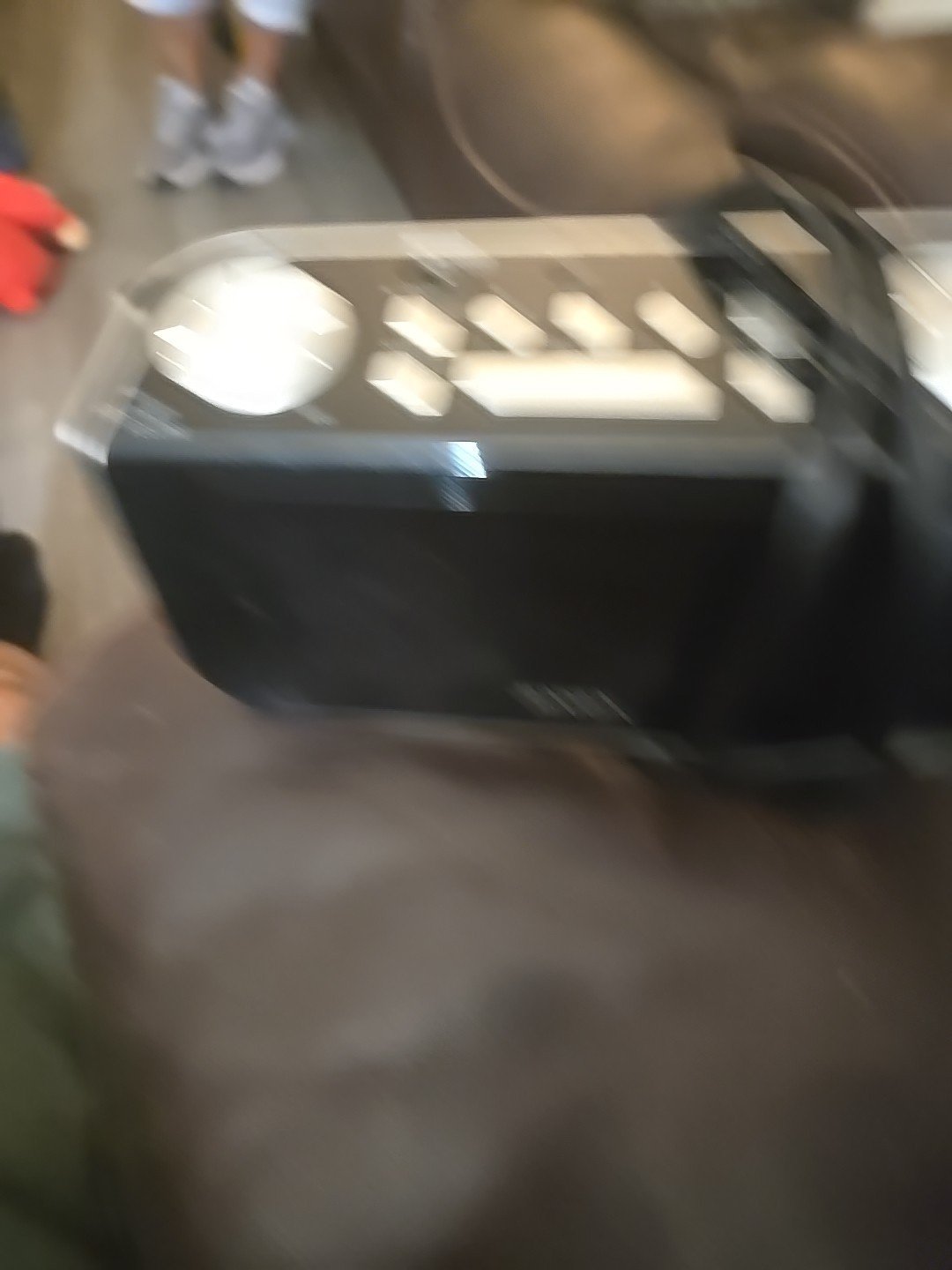 Jensen Clock Radio With Lcd Display.