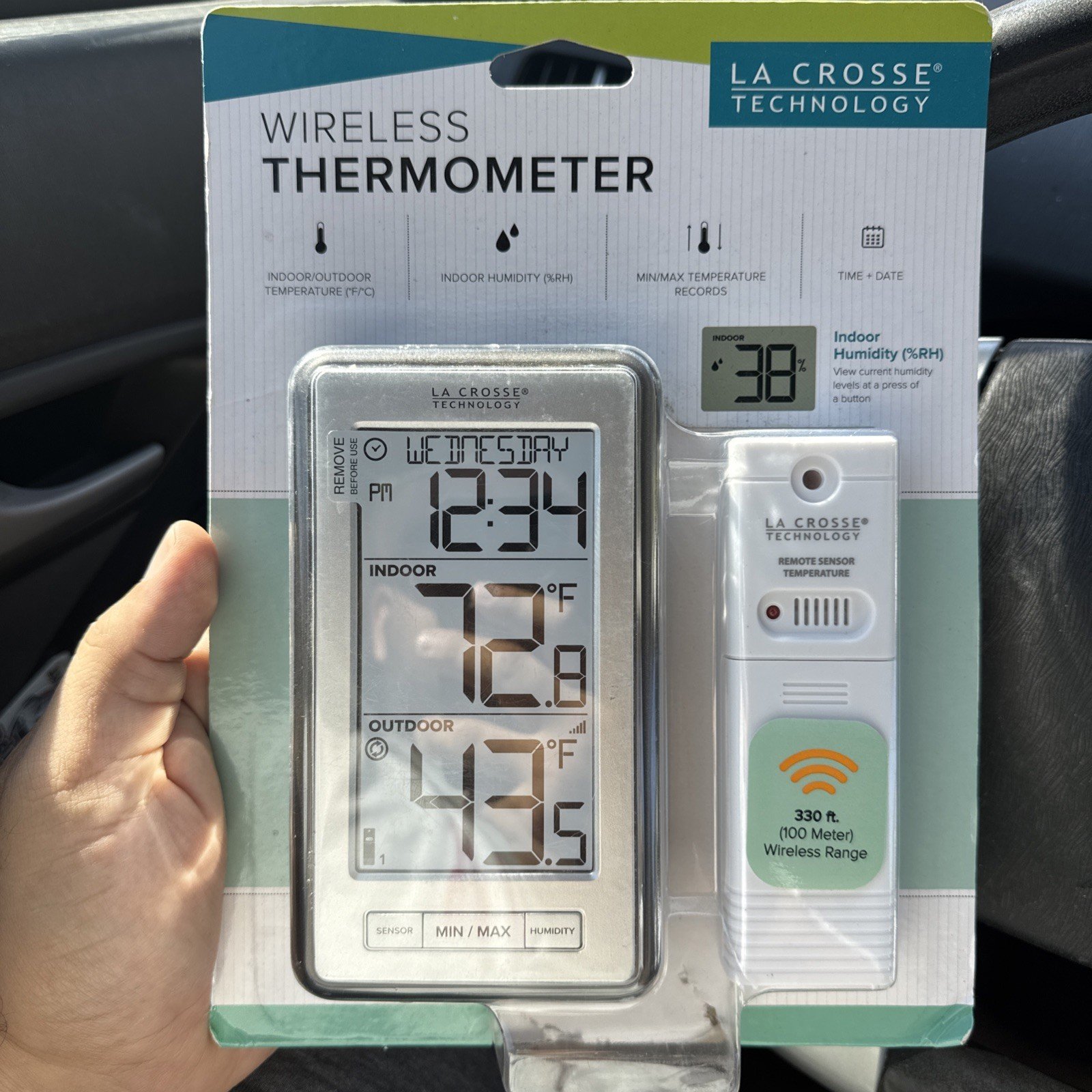 La Crosse Technology Wireless Thermometer - new - read description