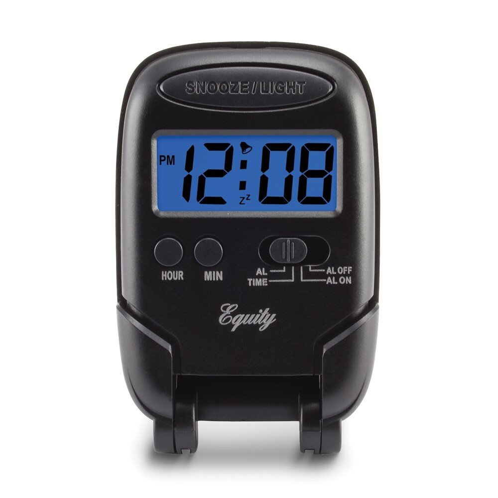 LCD Digital Fold-up Travel Alarm Clock