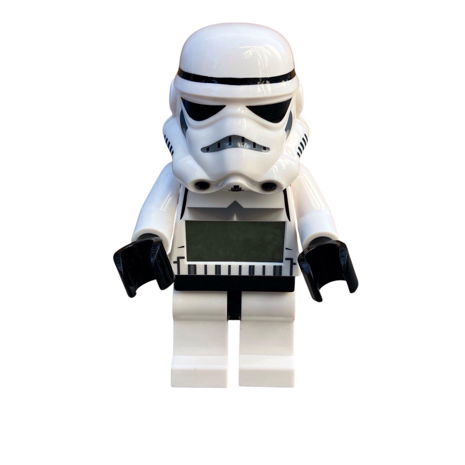 Lego STAR WARS Storm Trooper Digital Battery-Operated Alarm Clock 9” - TESTED