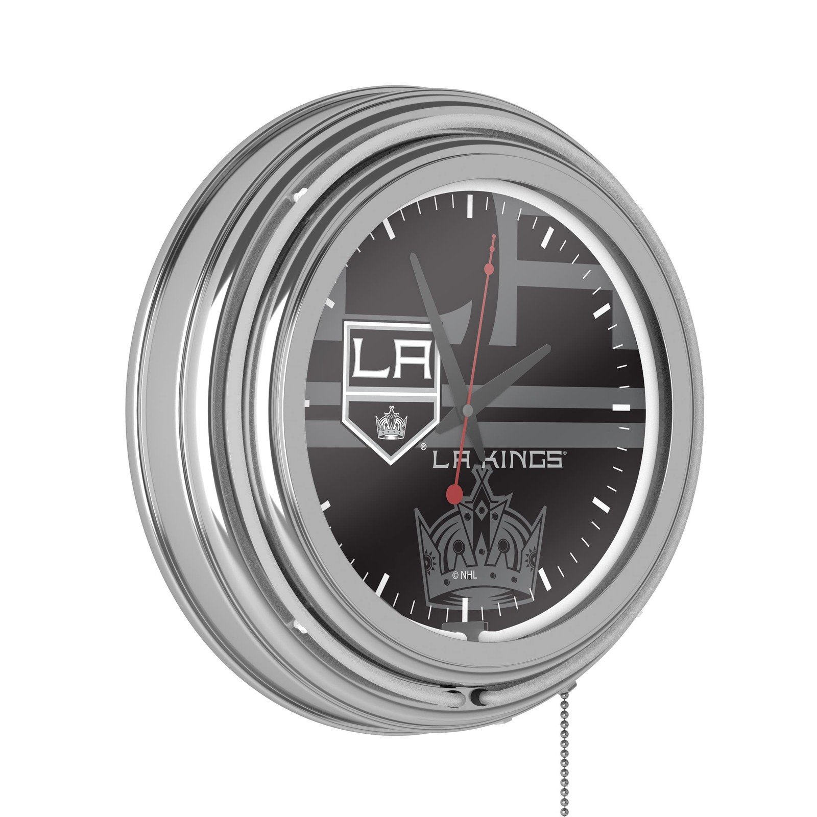 Los Angeles Watermark Analog Wall Clock – for Kitchen, Bar, or Garage