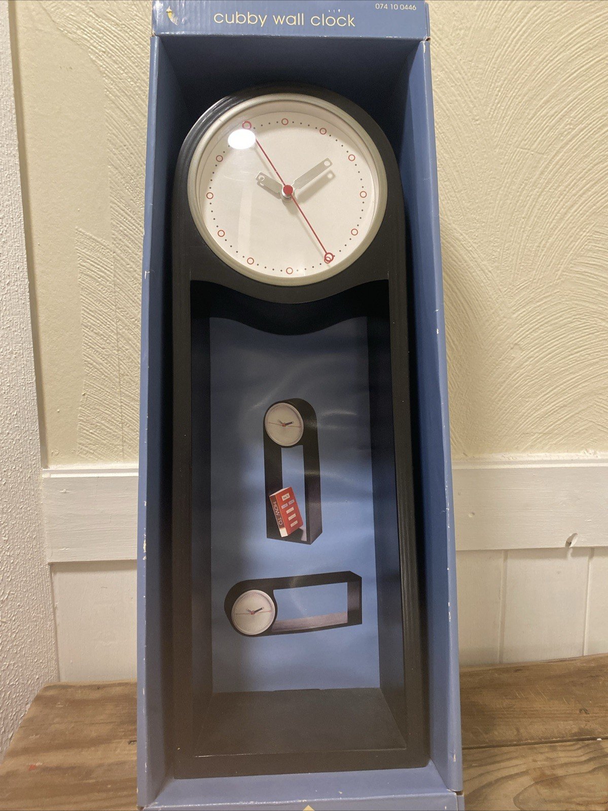 Michael Graves Cubby Wall Clock New Old Stock From Target