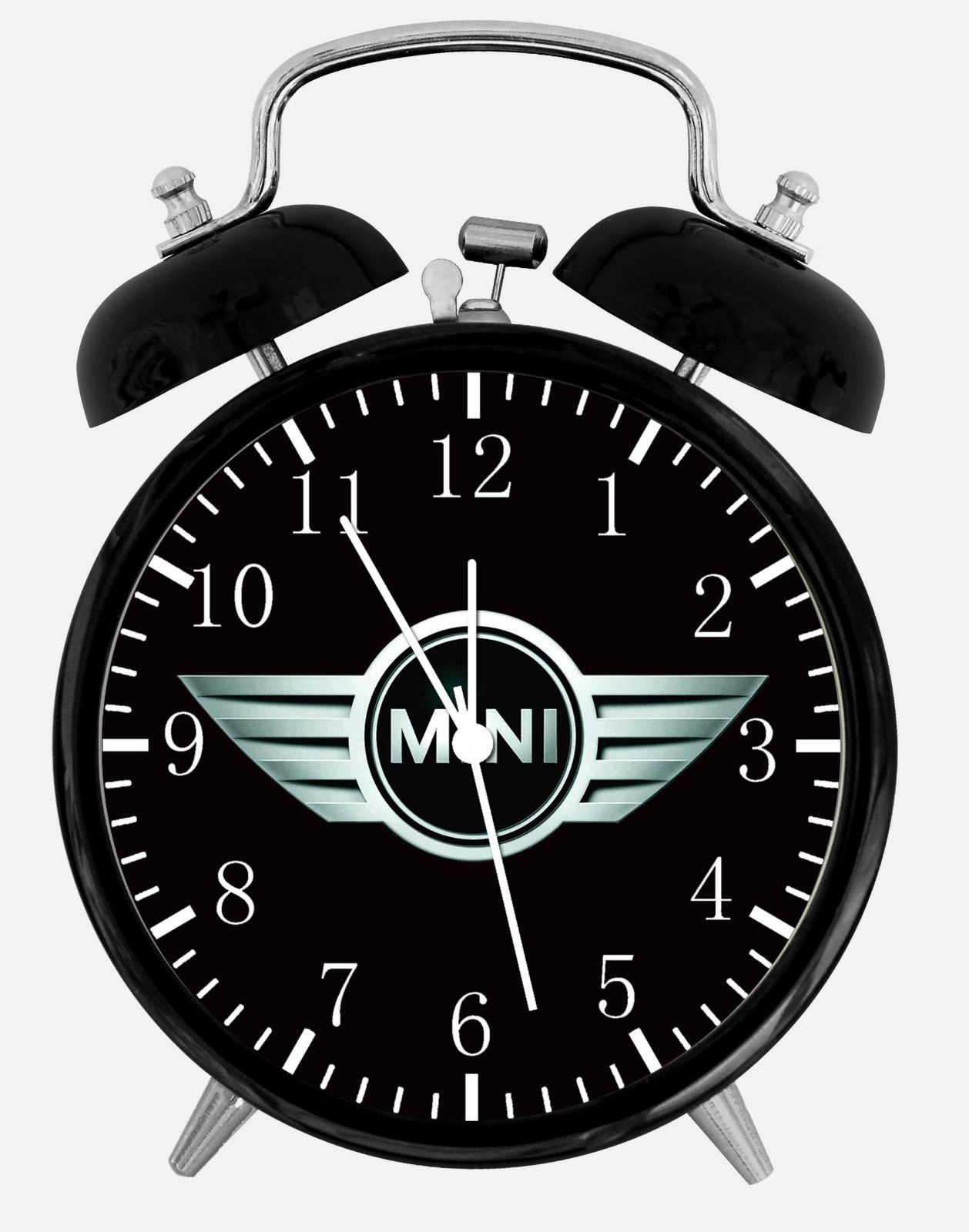 Mini Alarm Desk Clock 3.75" Home or Office Decor W454 Nice For Gift