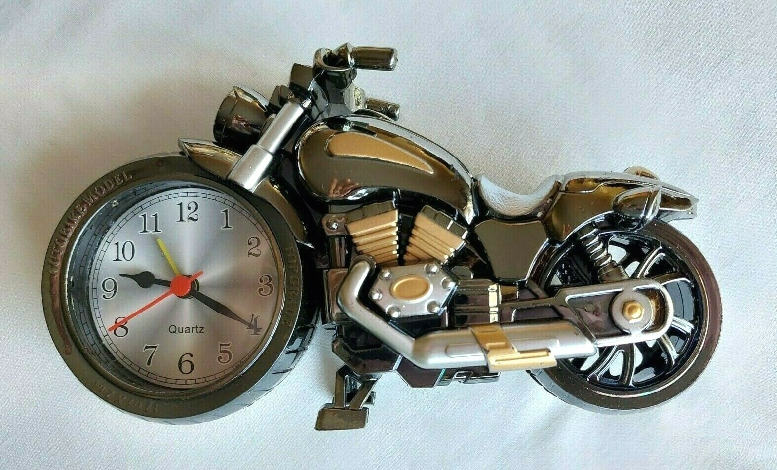 Motorcycle Alarm Clock Good Time Top Grade Auto-bike Model #PF168C New Battery