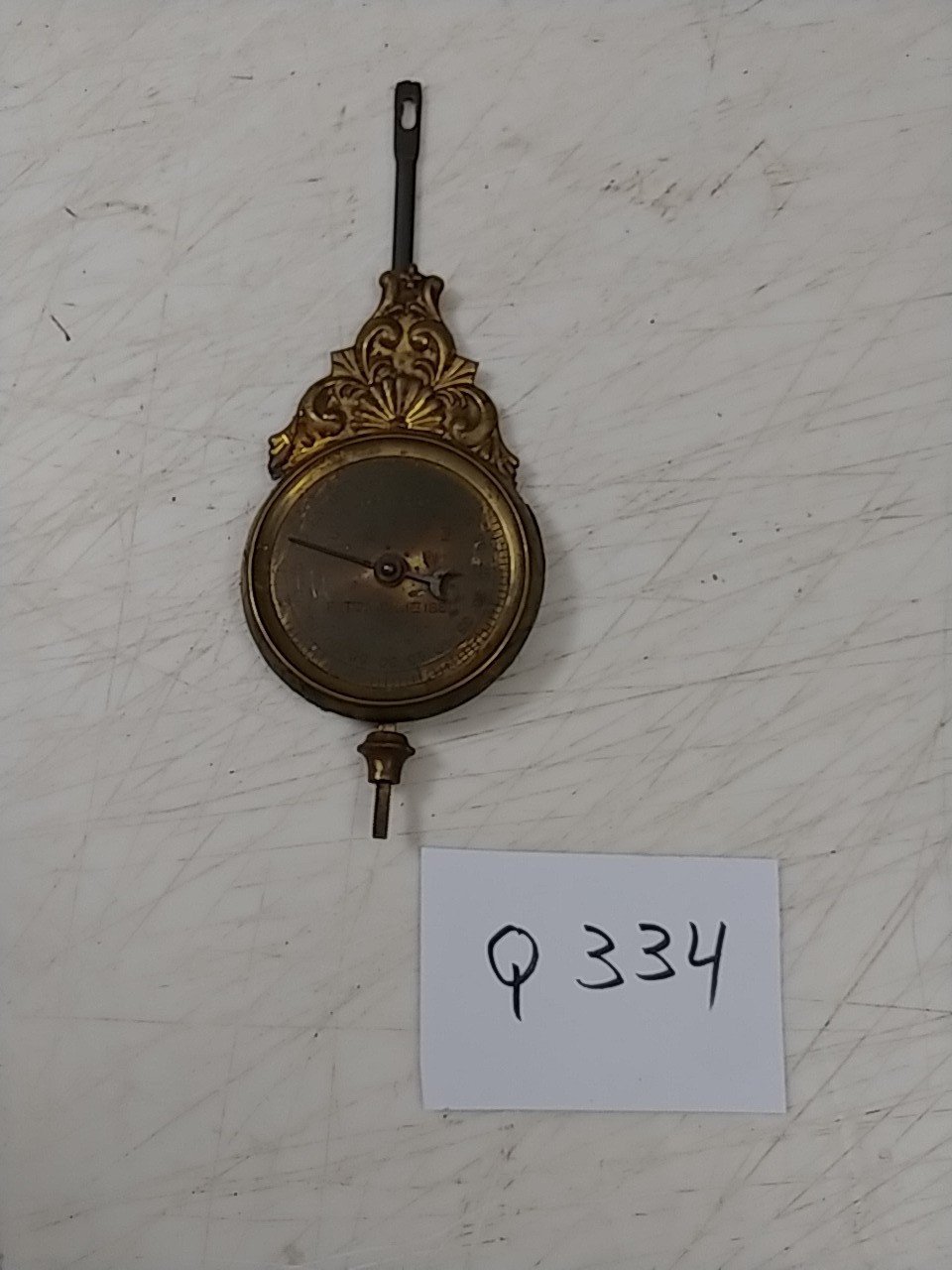 NEW HAVEN PARLOR CLOCK PENDULUM