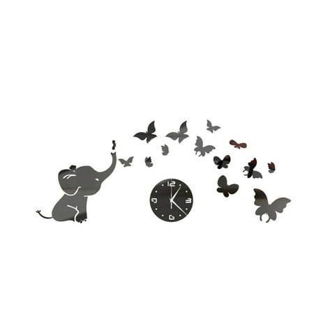 Newxiaaa Stainless Metal Clock, Multiple Uses Digital Alarm Clock Self-Setting Digital Clock Large Display Alarm Clock Digital, For Bedroom Home (Black)