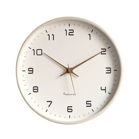 Nordic European Style Wooden Wall Clock Modern Design Nordic Minimalis Wood Mute Wall Clock Living Room Kitchen Home Decoration
