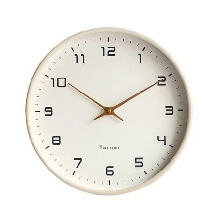 Nordic European Style Wooden Wall Clock Modern Design Nordic Minimalis Wood Mute Wall Clock Living Room Kitchen Home Decoration