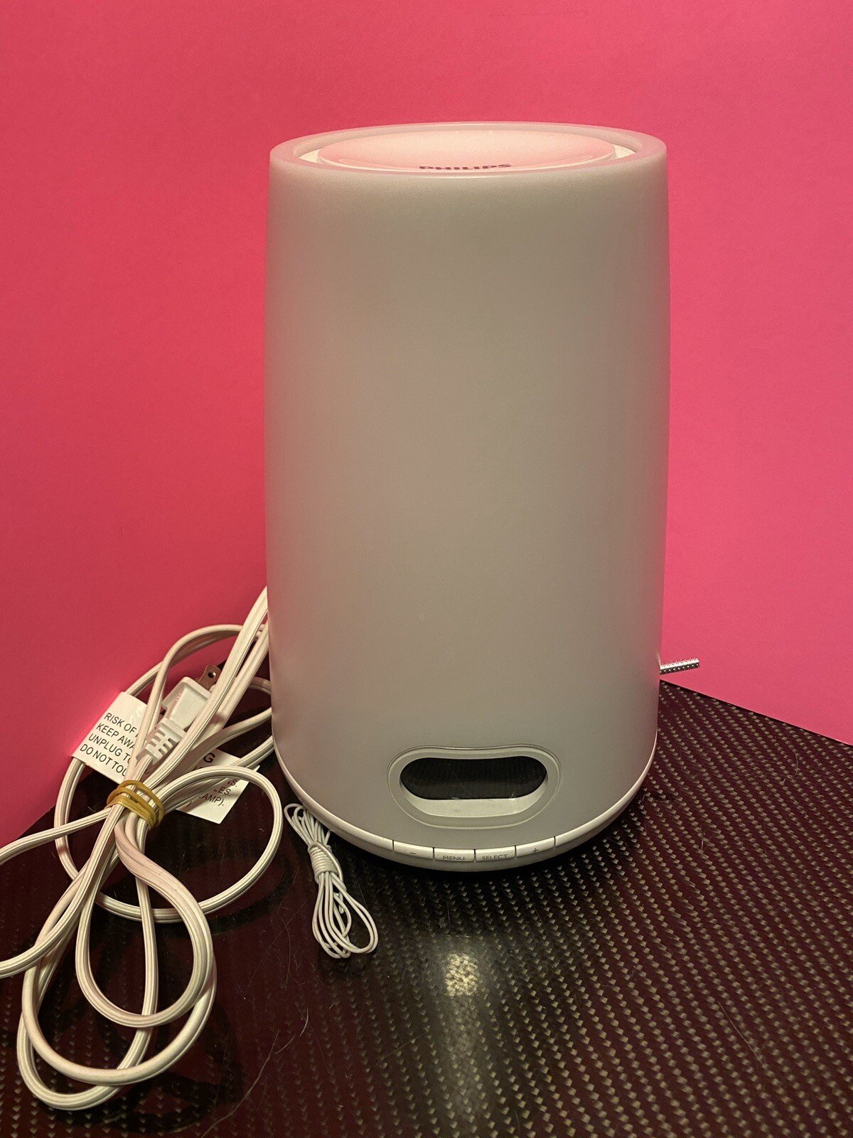 Philips HF3470 Wake Up Light Alarm Clock Radio Natural Sunrise Light Therapy VGC