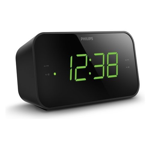 Philips TAR 3306 12 Black Alarm Clock