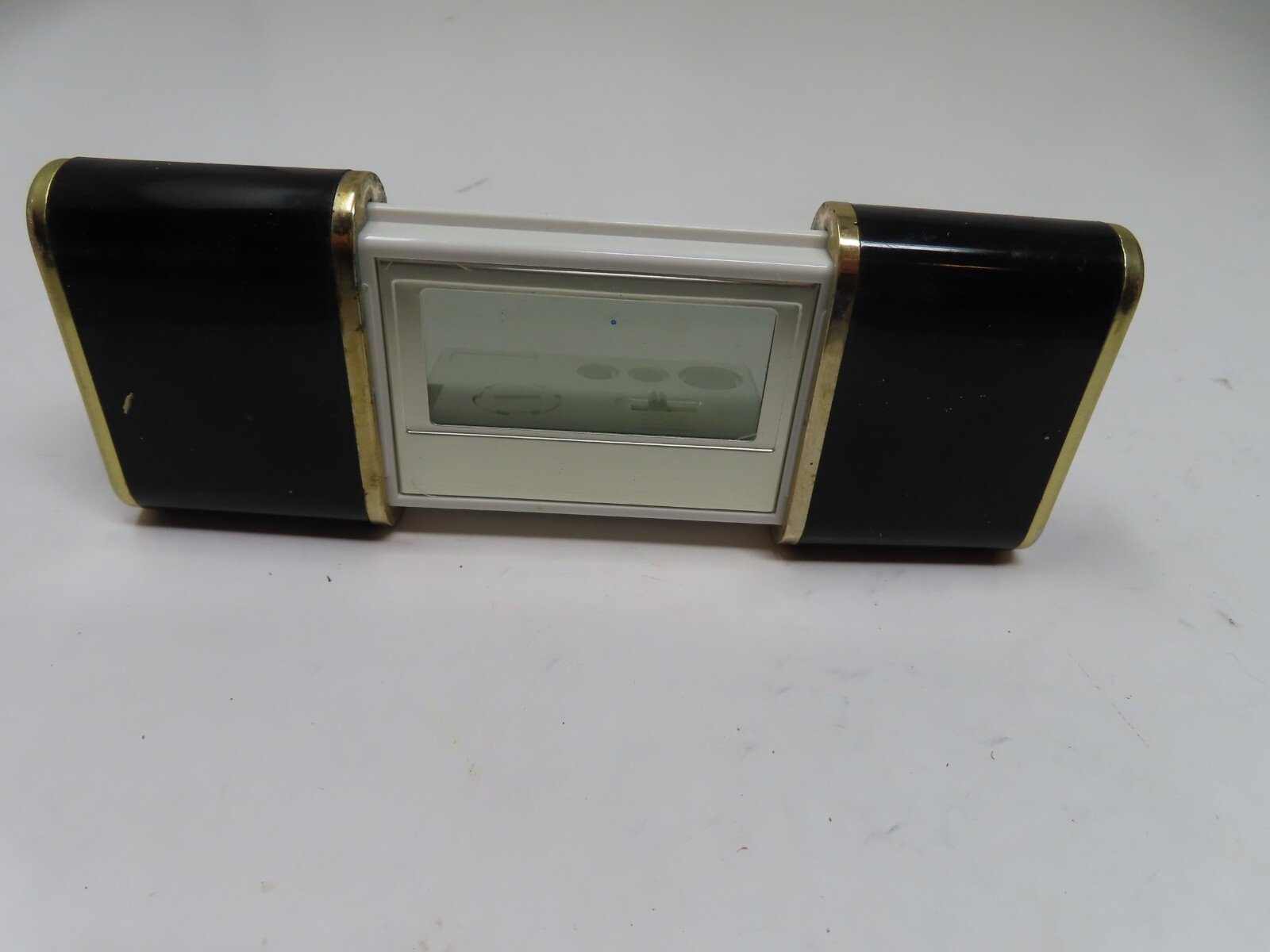 Pocket Sized Quartz Digital Travel Sliding Alarm Clock with Snooze