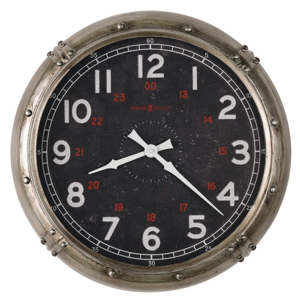 Riggs Brown Wall Clock