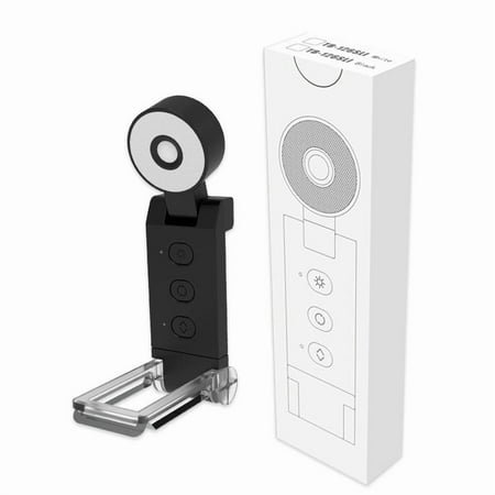 Robot Book Light for Reading in Bed - Zero-Cable Clip On Reading Light with Timer, 5 Colors & 6 Brightness, Rechargeable Eye Care Night Lamp - Great Gift for Men, College Students, Readers