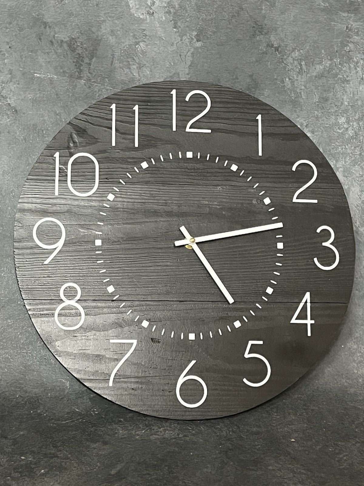 Rustic Old Barn Wood Wall Clock 15” Antique Wood Repurposed