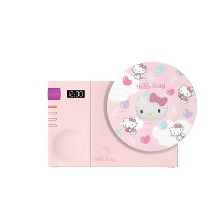 Sanrio Gt501 Hello Kitty Kuromi Bluetooth Speakers Retro Audio Cute Record Players Smart Alarm Clock Speakers Girls Gifts