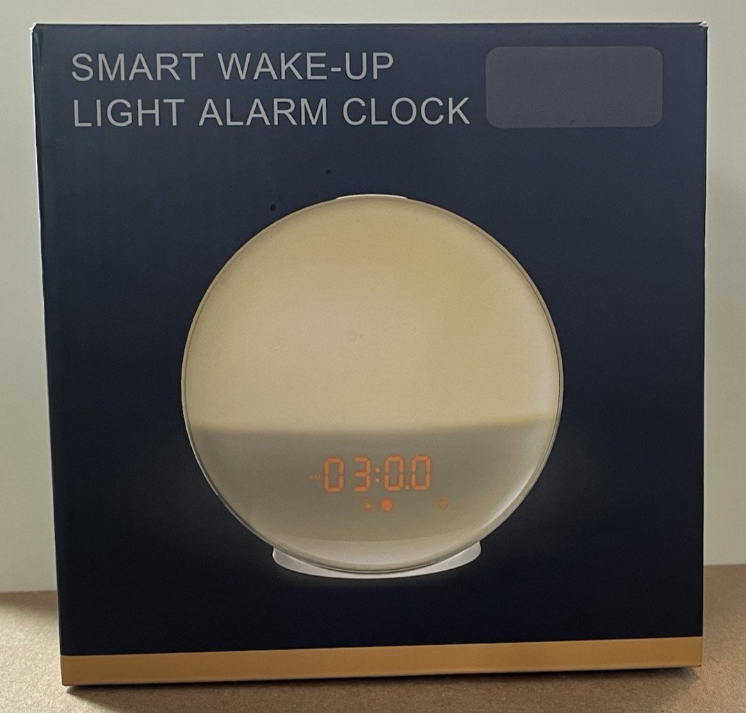 Smart Wake-up Light Alarm Clock New In Box