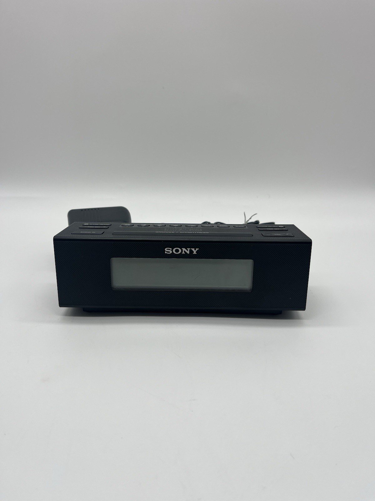 Sony ICF-C707 Clock Radio With Nature Sounds AM/FM Dual Alarm Backlit LCD Aux in