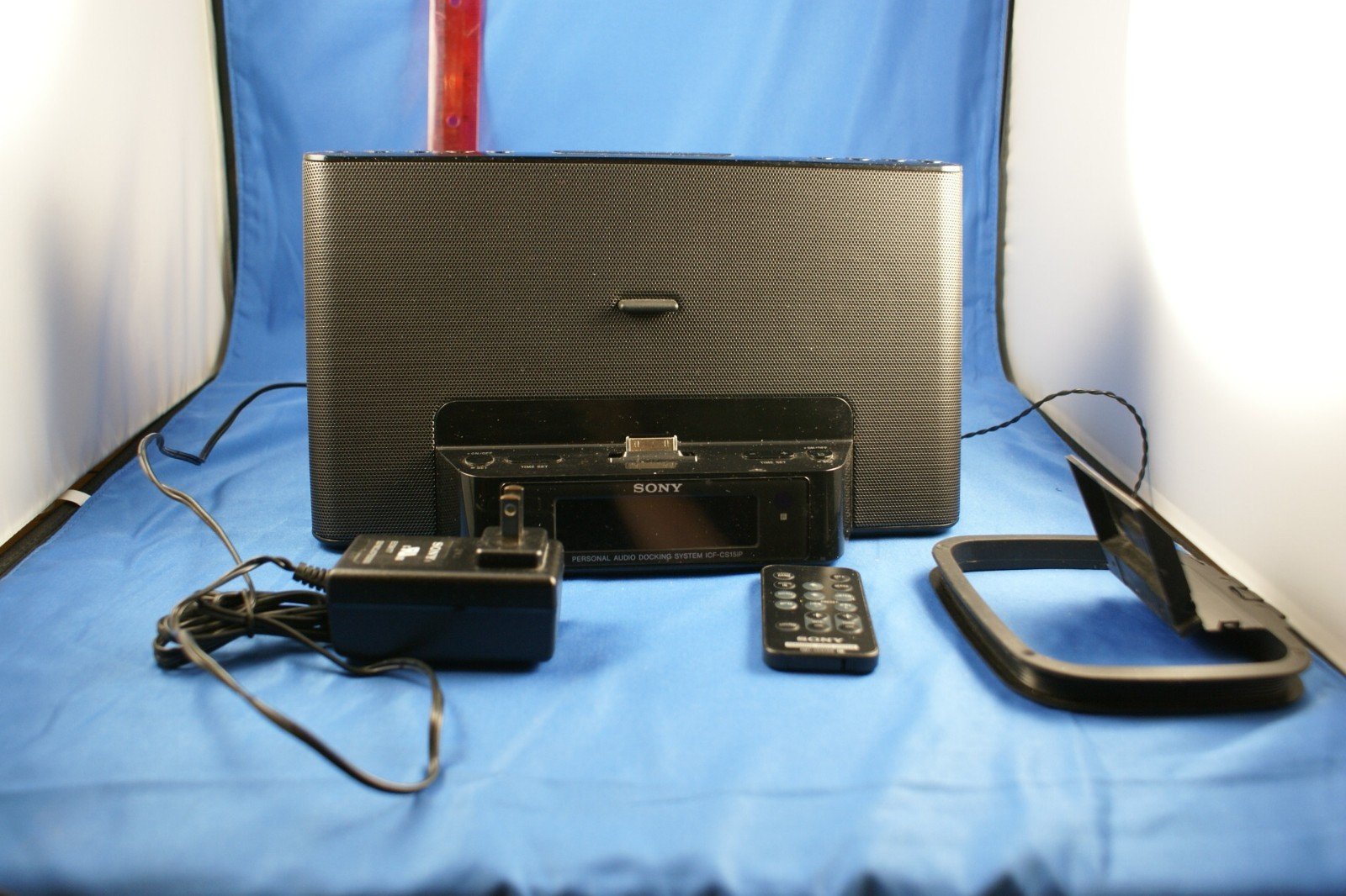 Sony ICF-CS10iP Audio Dock with Clock and Radio for iPhone/iPod