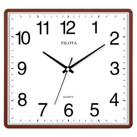 Square Simple Modern Large Wall Clock Living Room Mute Clock Home Personality Creative Fashion Art Pocket Watch Quartz Clock