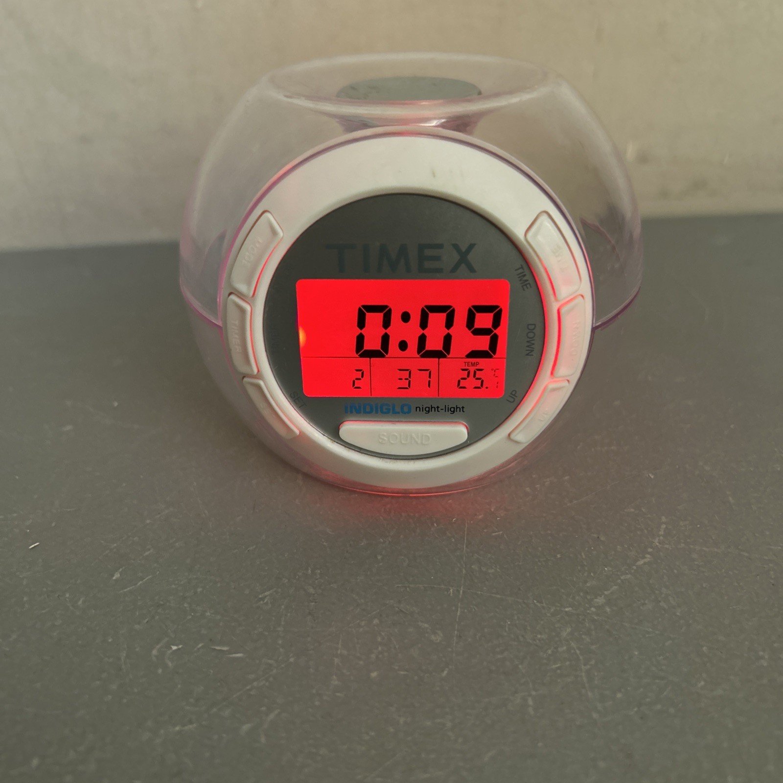 TIMEX Color Changing Alarm Clock with Soothing Sounds T035