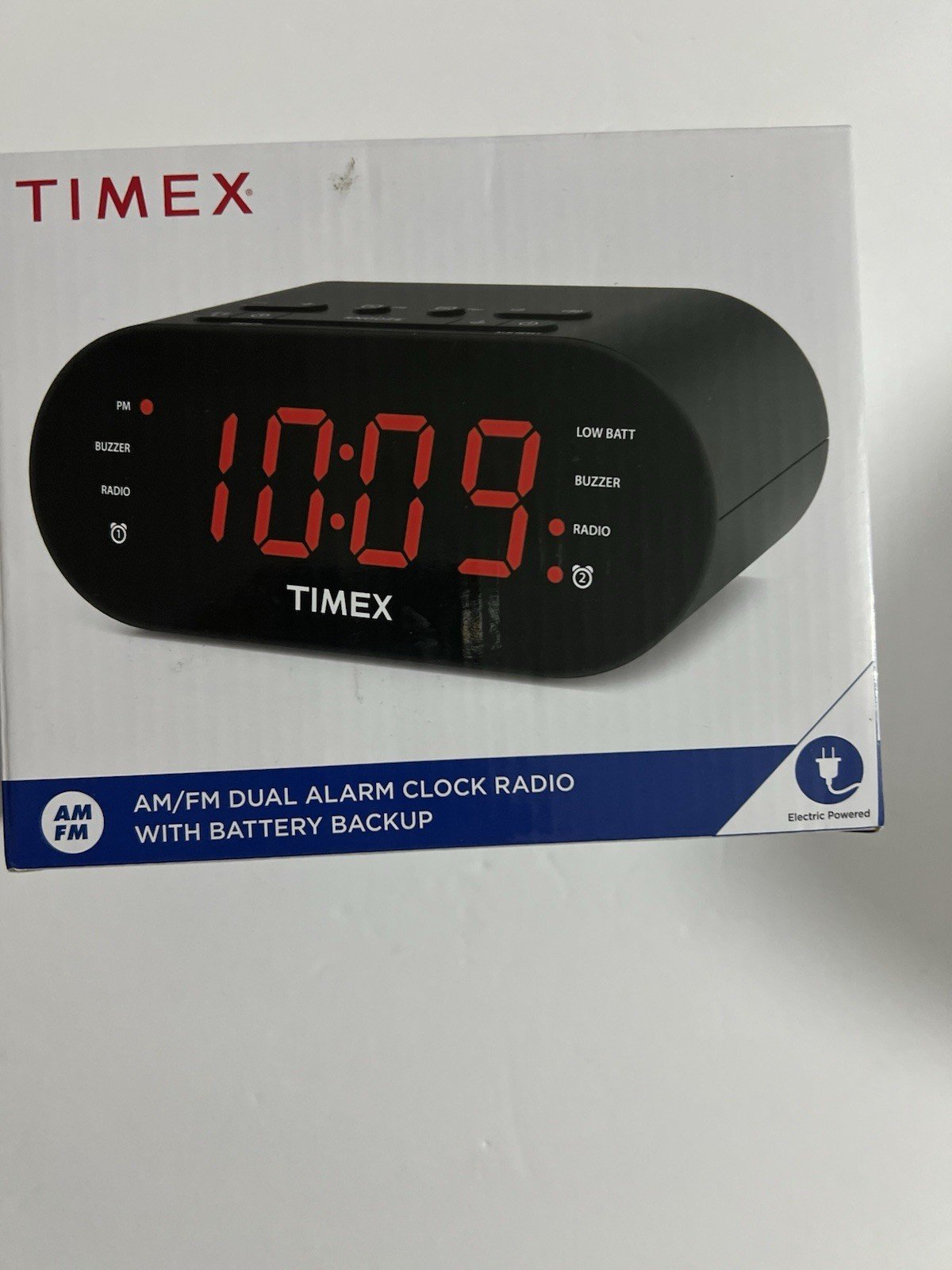 Timex Digital Alarm Clock with Battery Backup