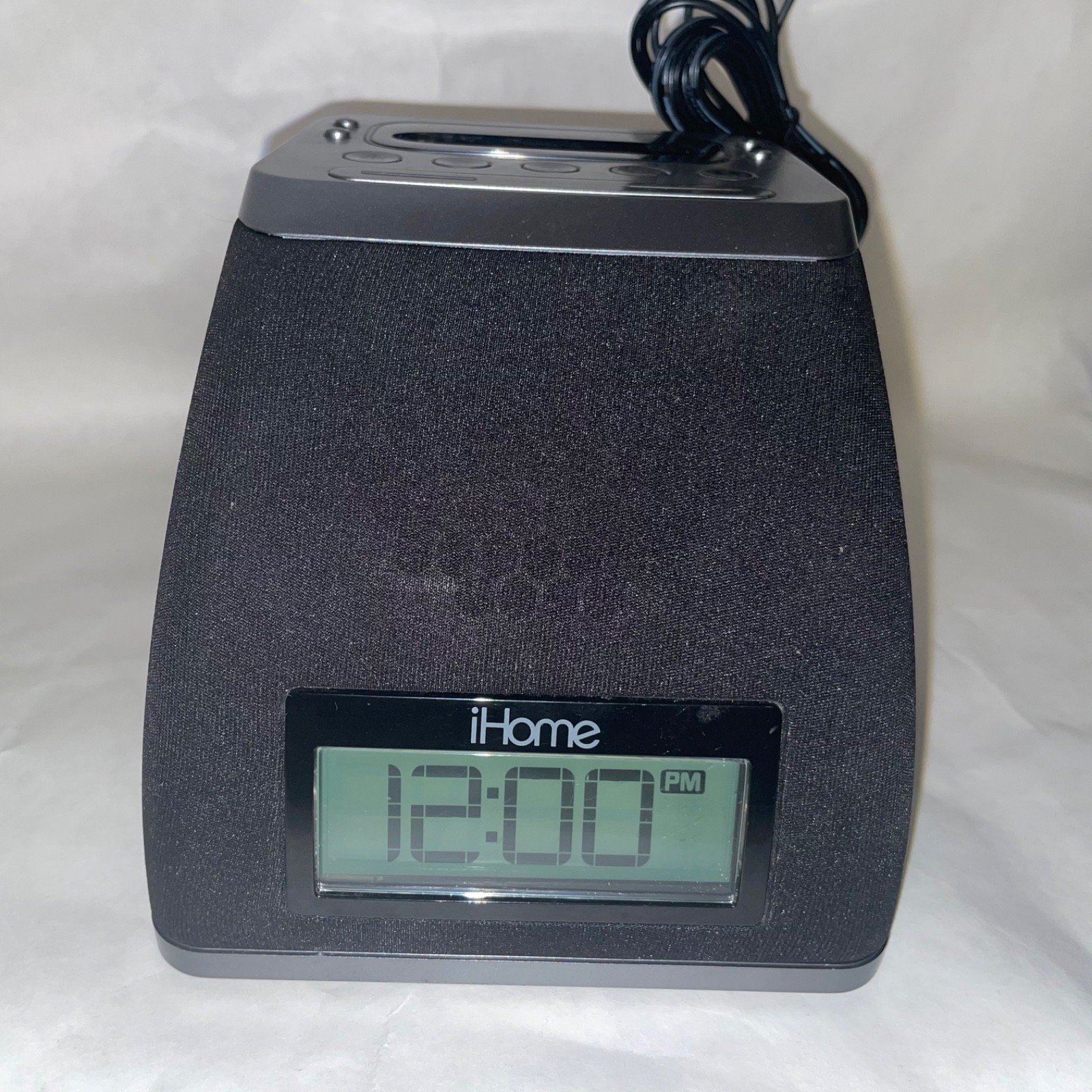 Used iHome iP21 Alarm Clock with Power Adapter