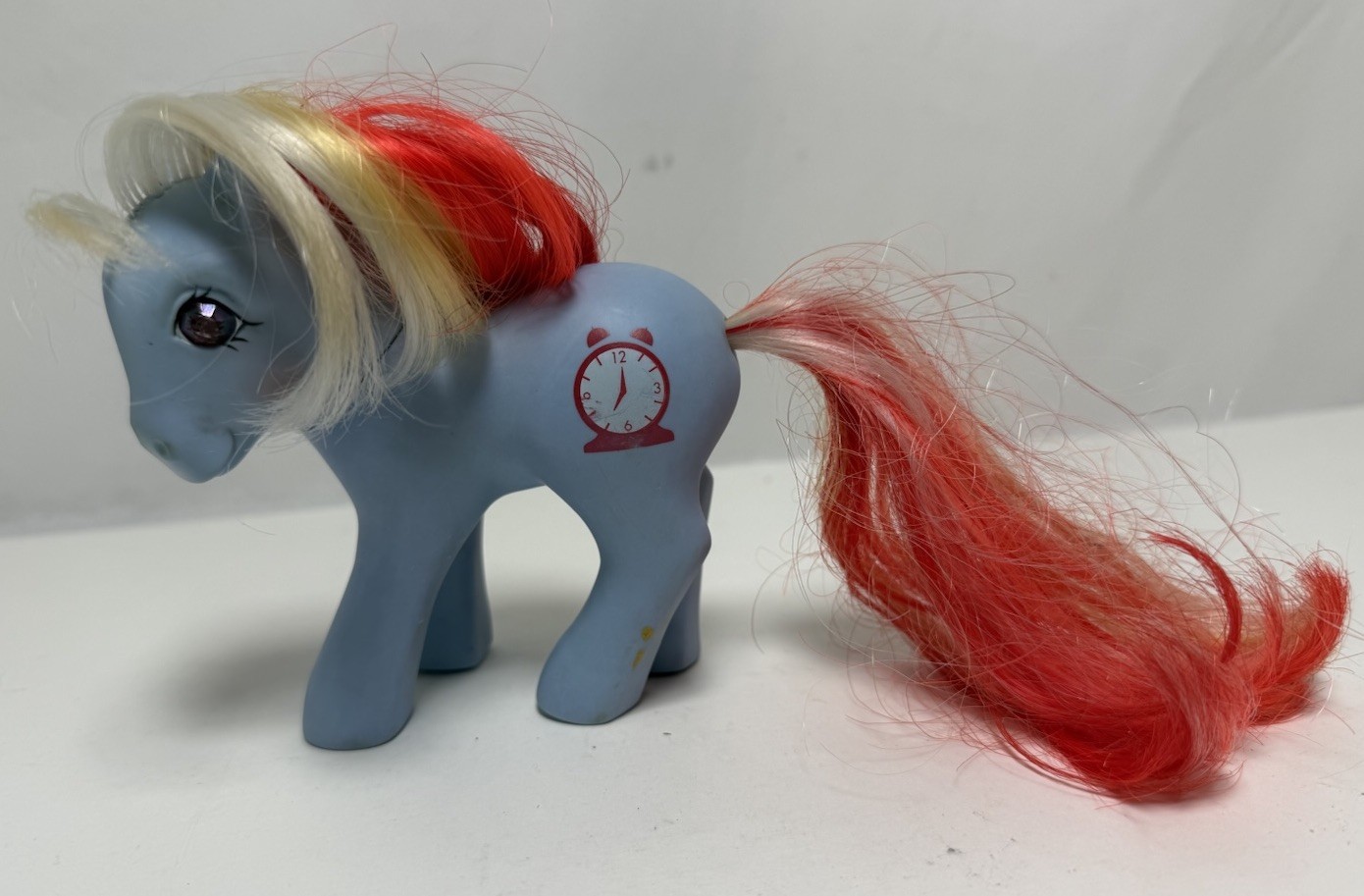 Vintage 1987 My Little Pony G1 Twinkle Eye Blue Alarm Clock