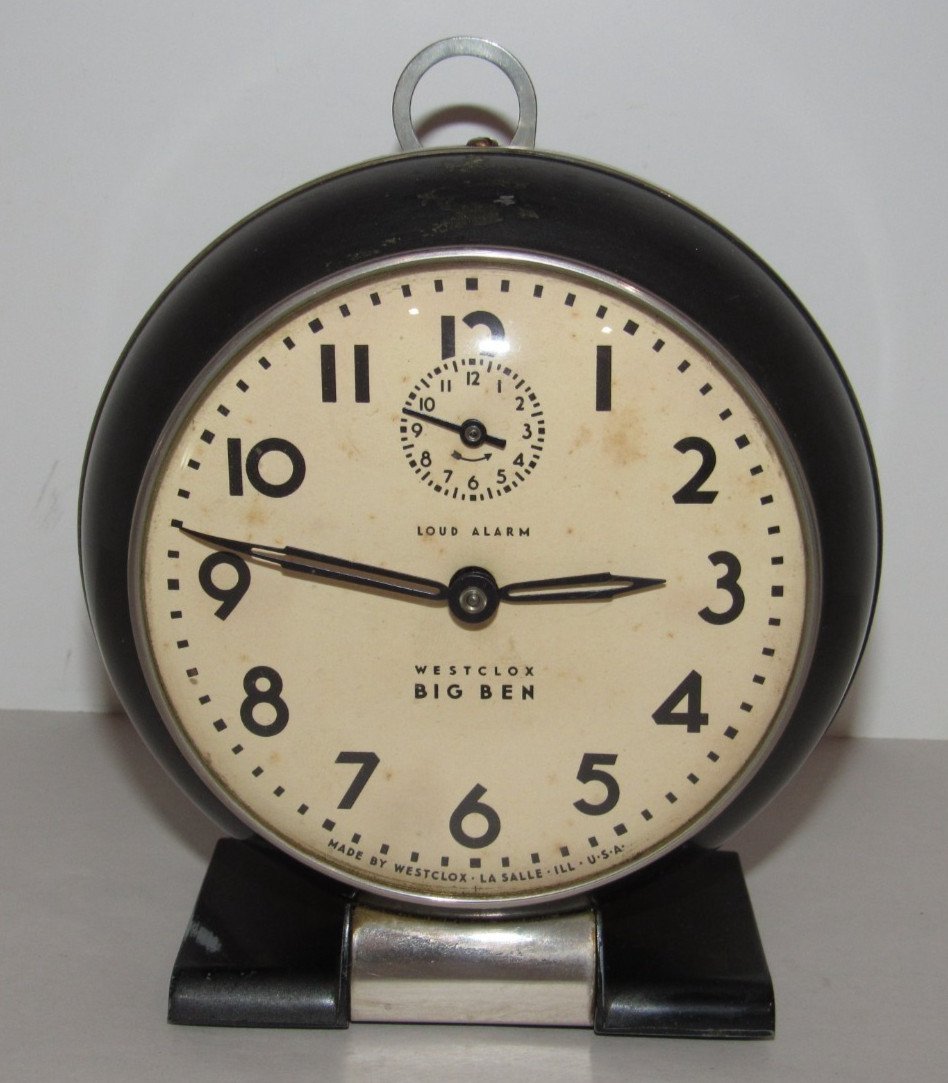 Westclox Big Ben Loud Alarm Desk Clock