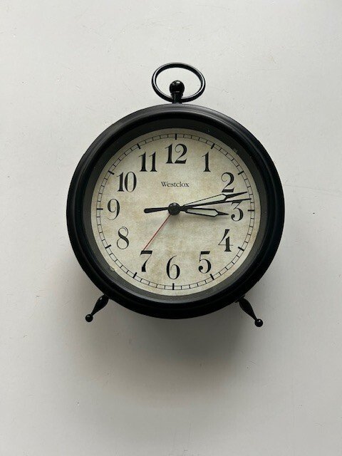 Westclox Desk Alarm Clock 75043
