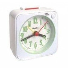 Westclox Gen Quartz Travel Alarm (White) White