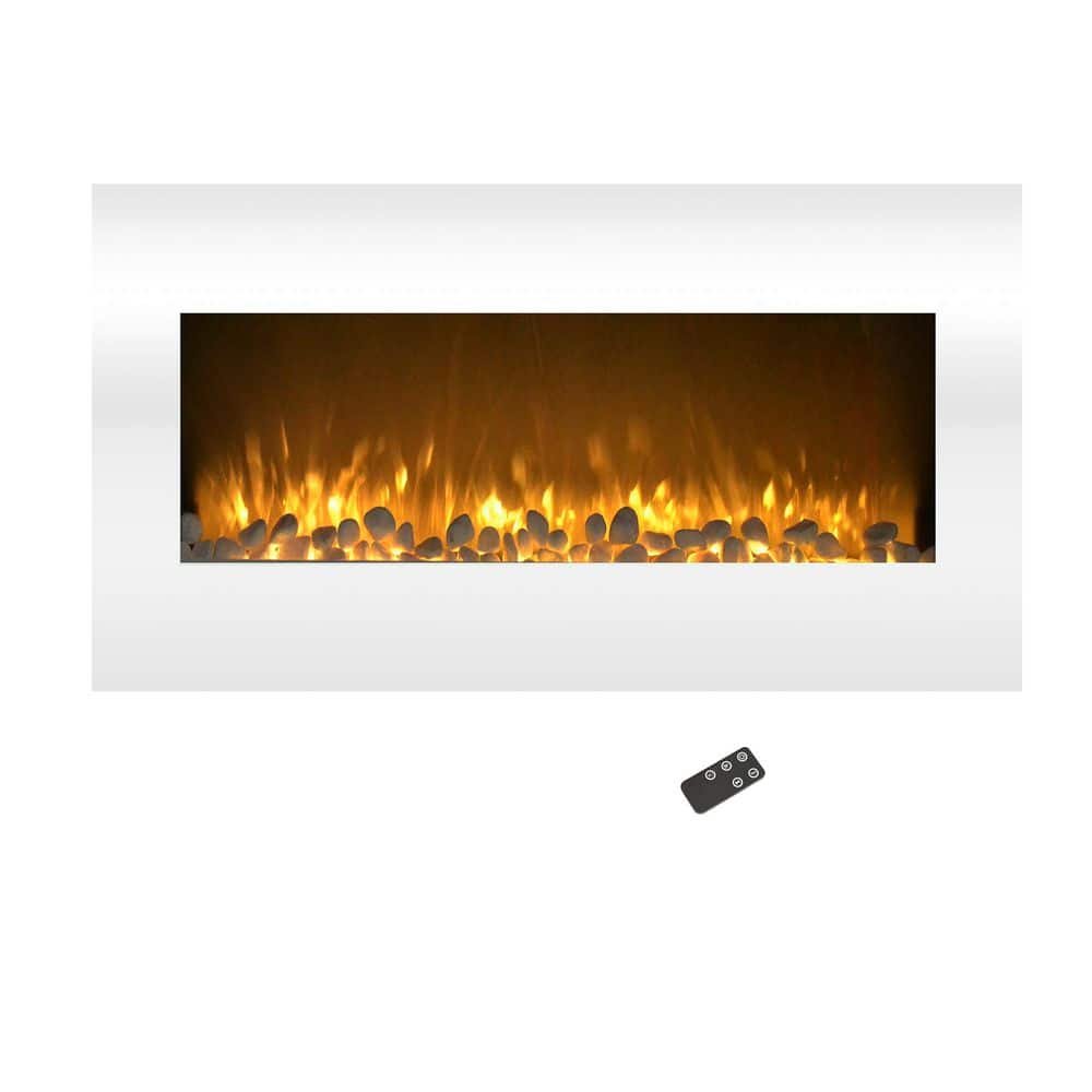 36 in. Color Changing LED Electric Fireplace