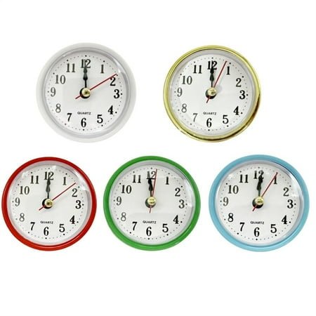 60mm Table Clock Square Alarm Clock Small Alarm Electronic Bed Compact Travel Clock Quartz For Child Students Desk Alarm USEFUL Blue Smile Home