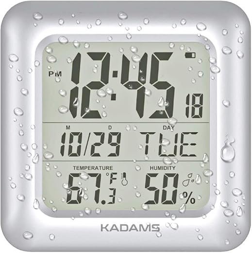 Top 6 Best Bathroom Wall Clocks