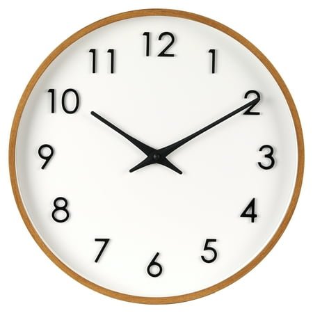 Better Homes & Gardens 20 Quartz Modern Indoor Wall Clock, Easy Installation
